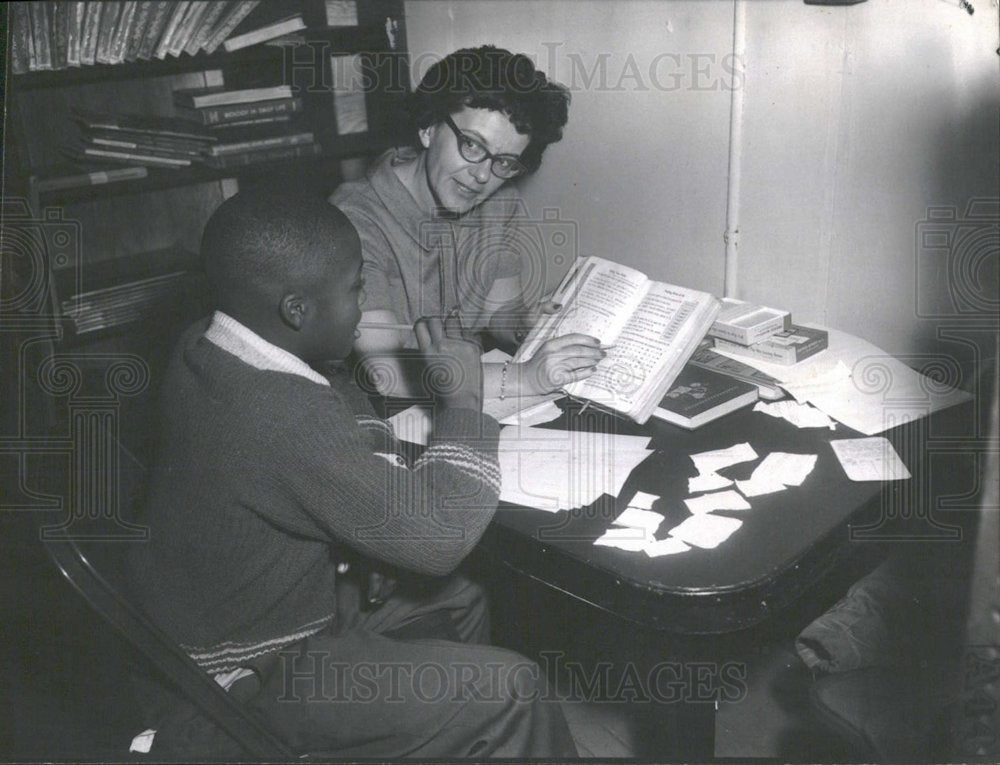 1962 Press Photo Hyde Park Study Center Chicago  - Historic Images
