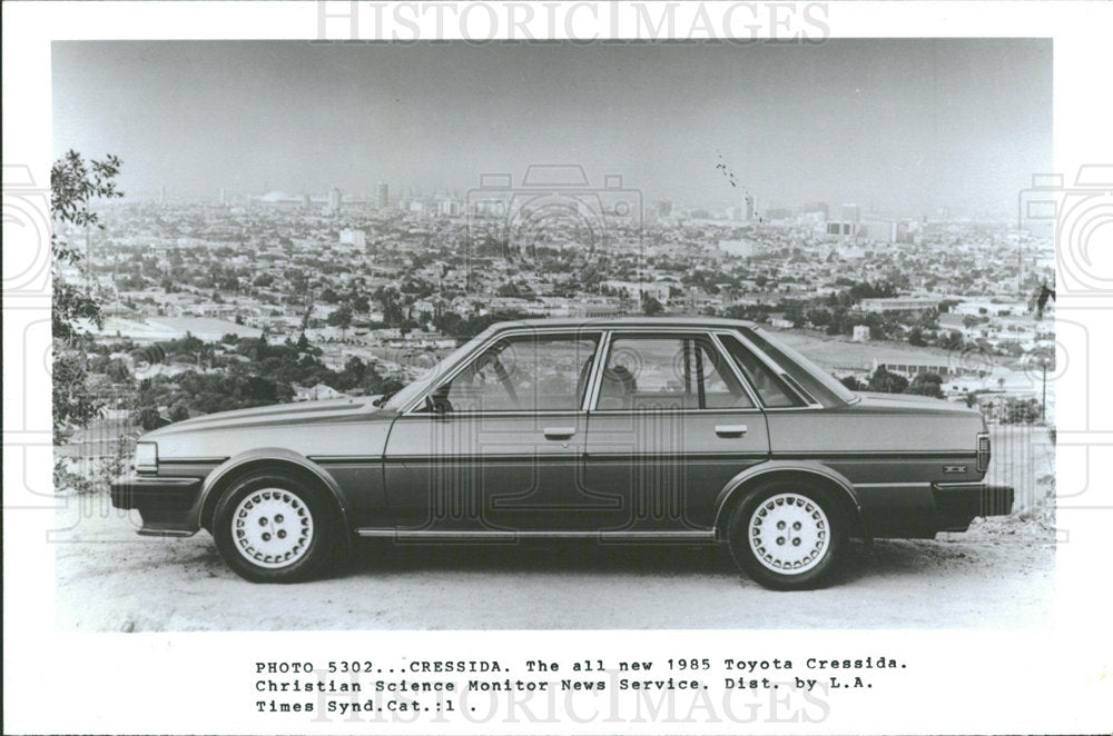 1985 Press Photo  The all new 1985 Toyota Cressida.   - Historic Images