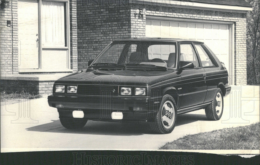 1985 Press Photo Renault Encore Cars Autos - Historic Images