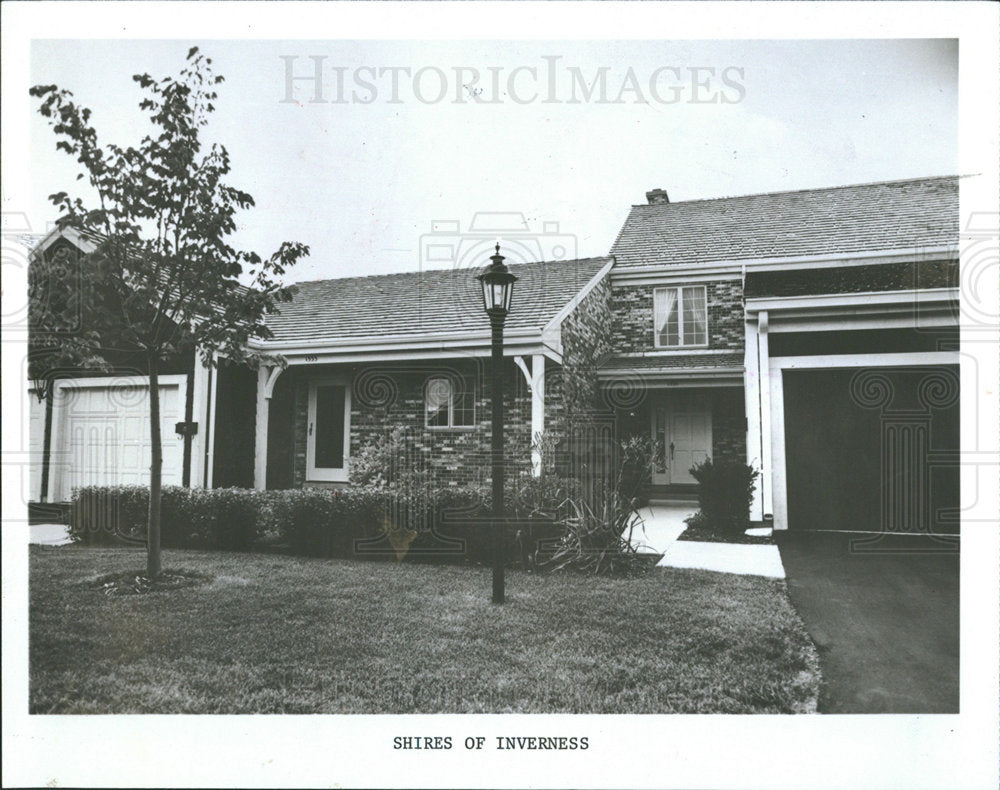1981 Press Photo Arthur Rogers town houses condominium - Historic Images