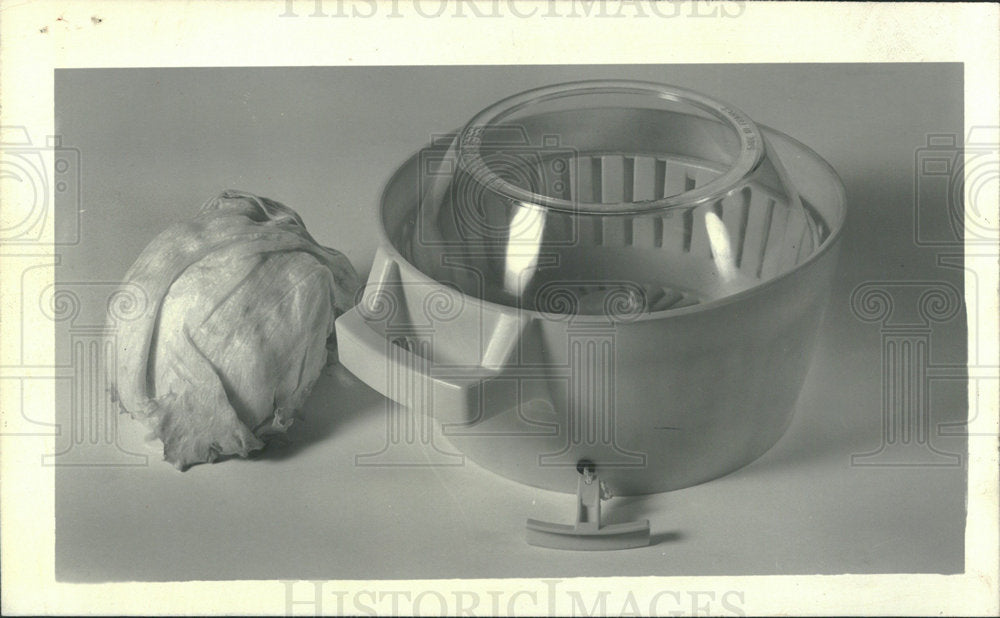 1973 Press Photo Lettuce Dryer National Housewares Expo - Historic Images