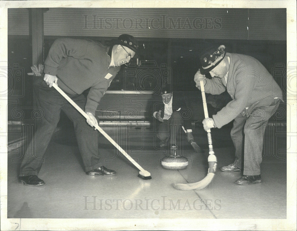 1967 Press Photo George Green Ken Grulee Bob Holt Club - Historic Images