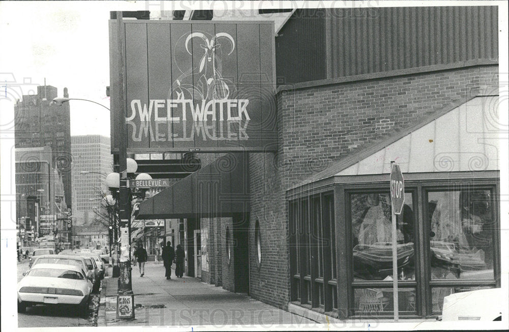 1980 Press Photo Sweetwater Restaurant Chicago   - Historic Images