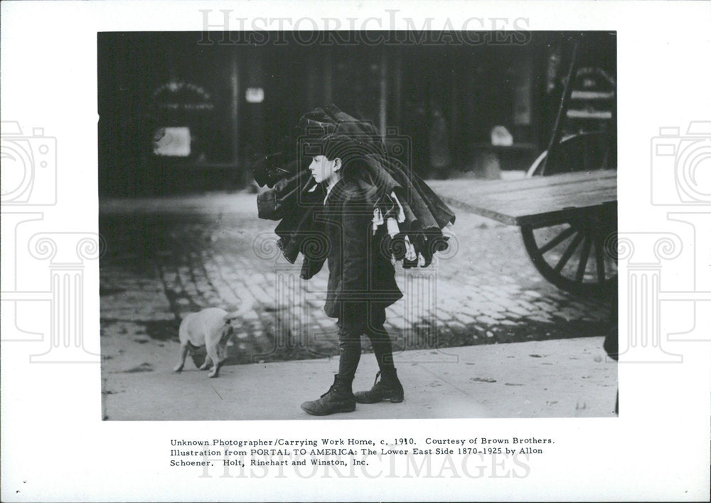 1968 Press Photo Child Labor - Historic Images