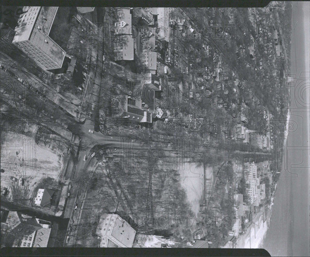 Press Photo Campus Sheridan Road Scott Hall North Ward  - Historic Images