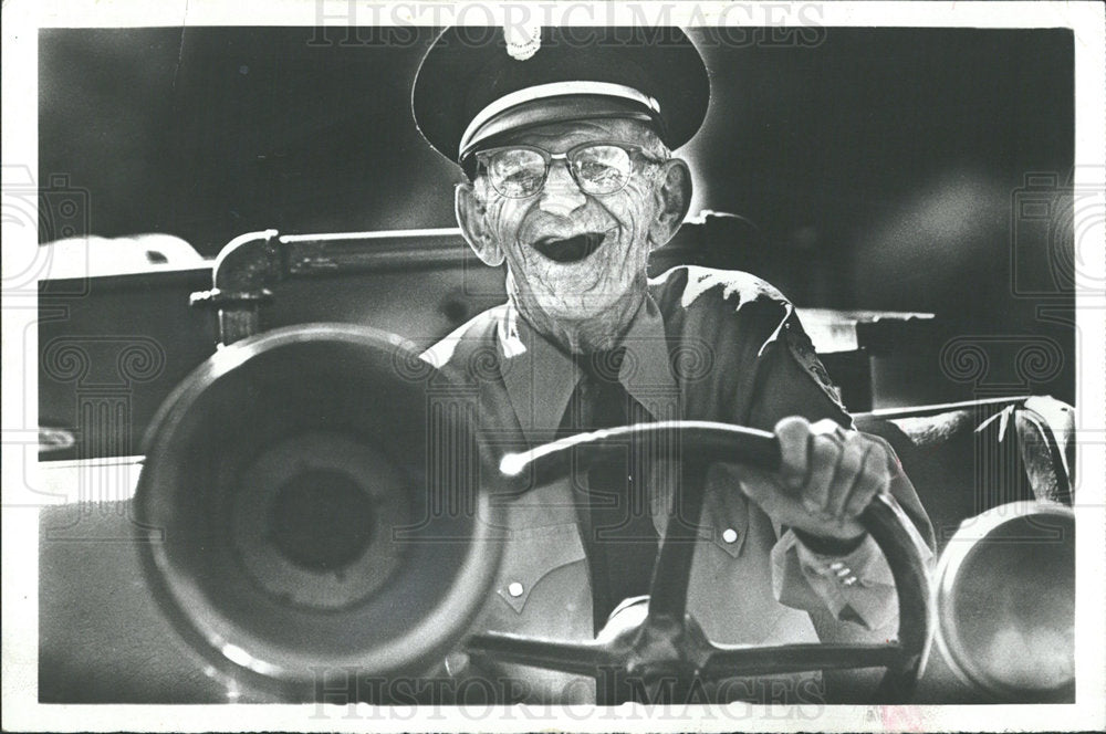 1980 Press Photo California Alaram Sound Merl Fuzzy - Historic Images