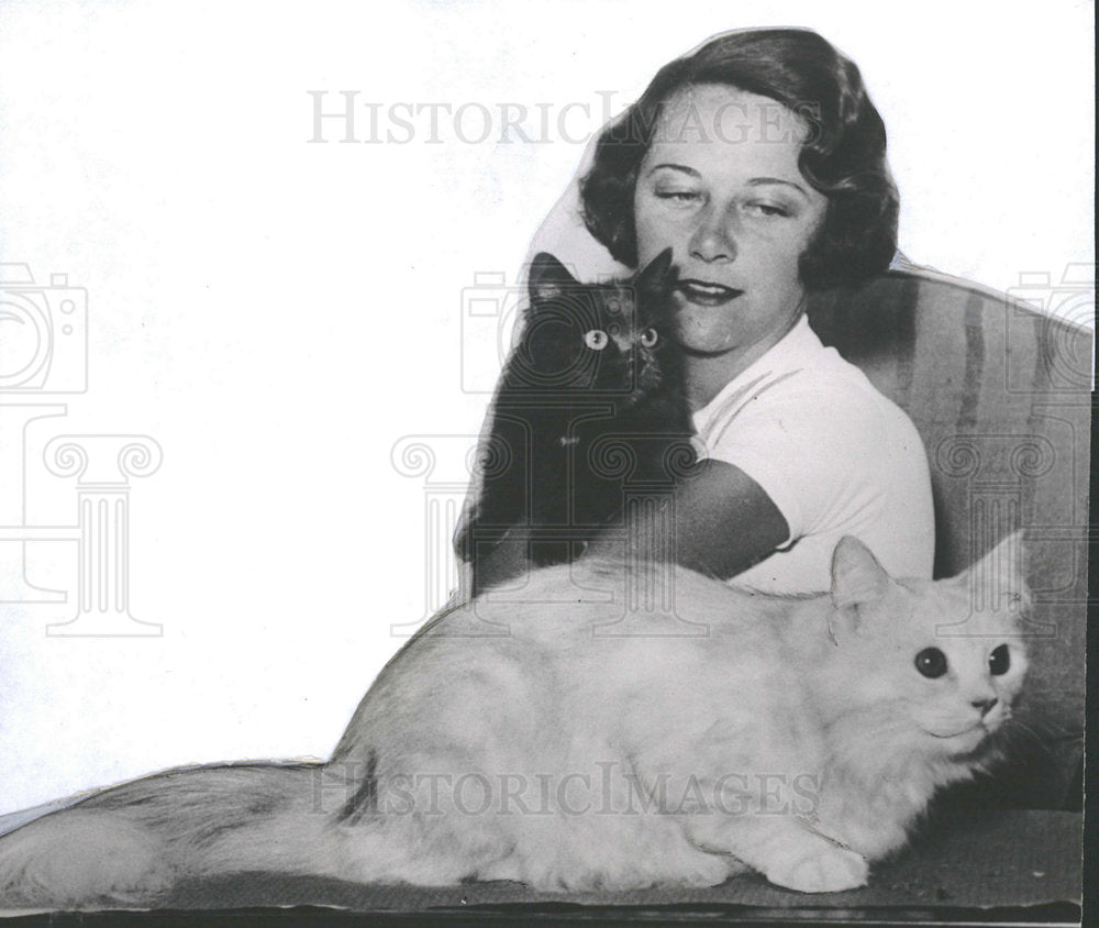 Press Photo Mrs. J.D. Buhl Detroit Society Michigan - Historic Images