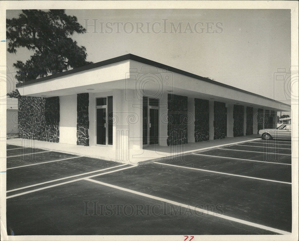 Press Photo Park Street Avenue North Clearwater Tenants - Historic Images