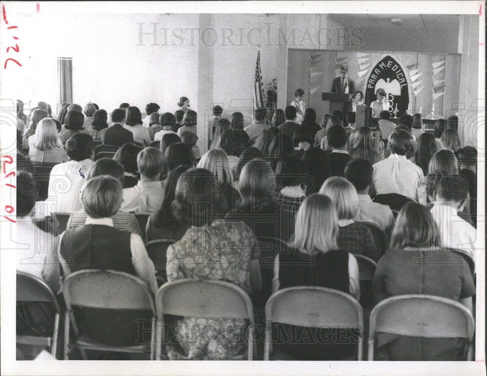 1968 Press Photo SEven County Delegates Paramedical   - Historic Images