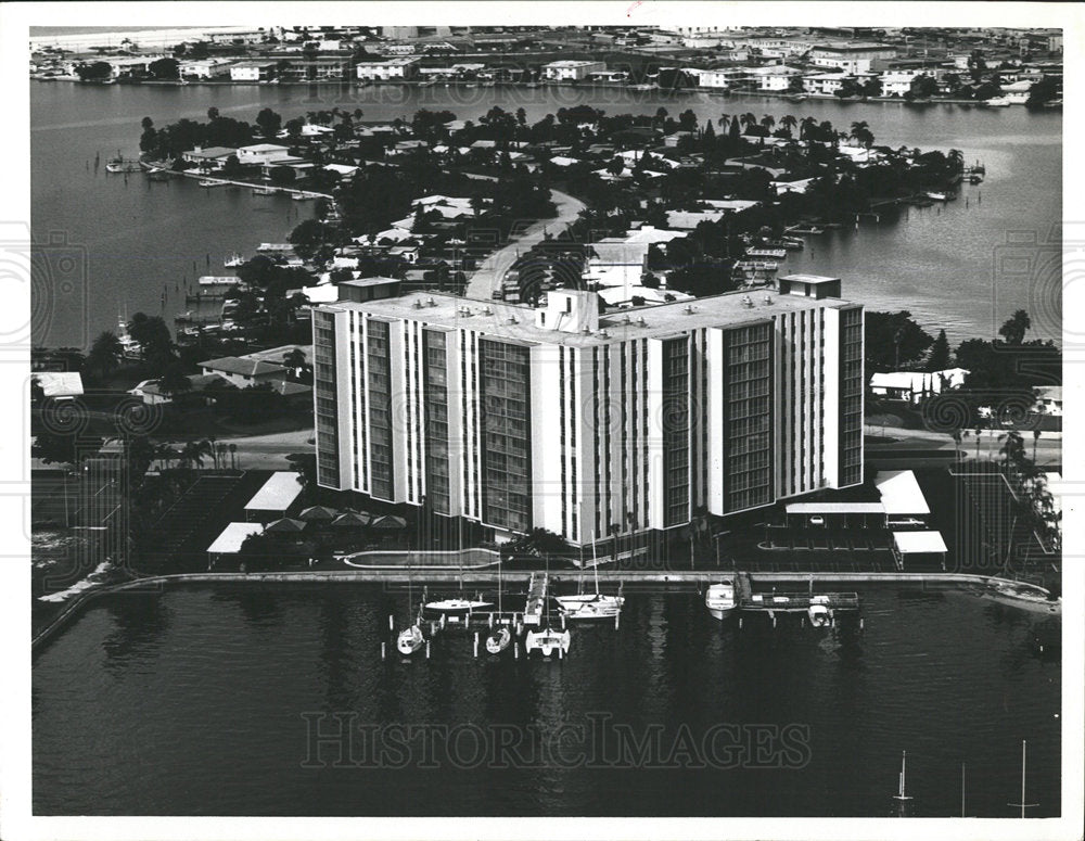 1979 Press Photo Paradise Island Towers aerial view  - Historic Images