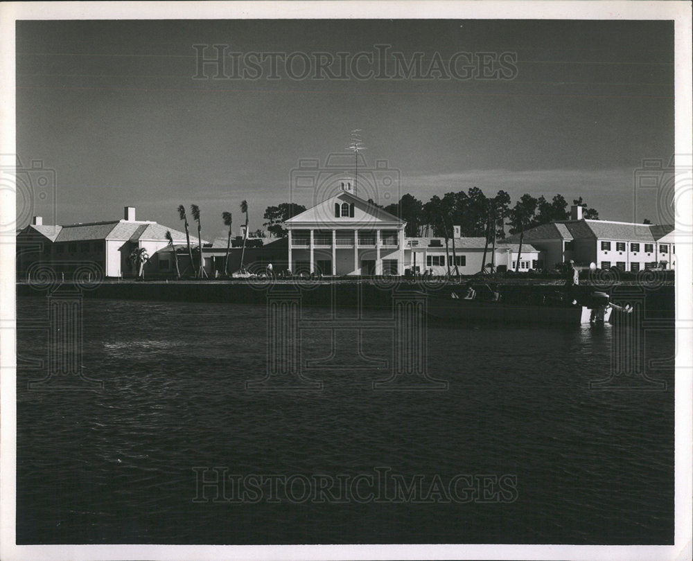 1963 Press Photo Paradise plantation Crystal river home - Historic Images