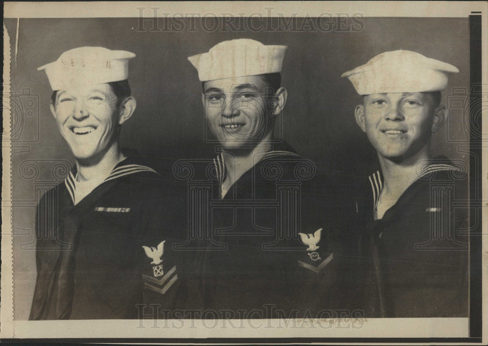 1969 Press Photo Gary, Gregory, Kelly Sage U.S. Navy - Historic Images