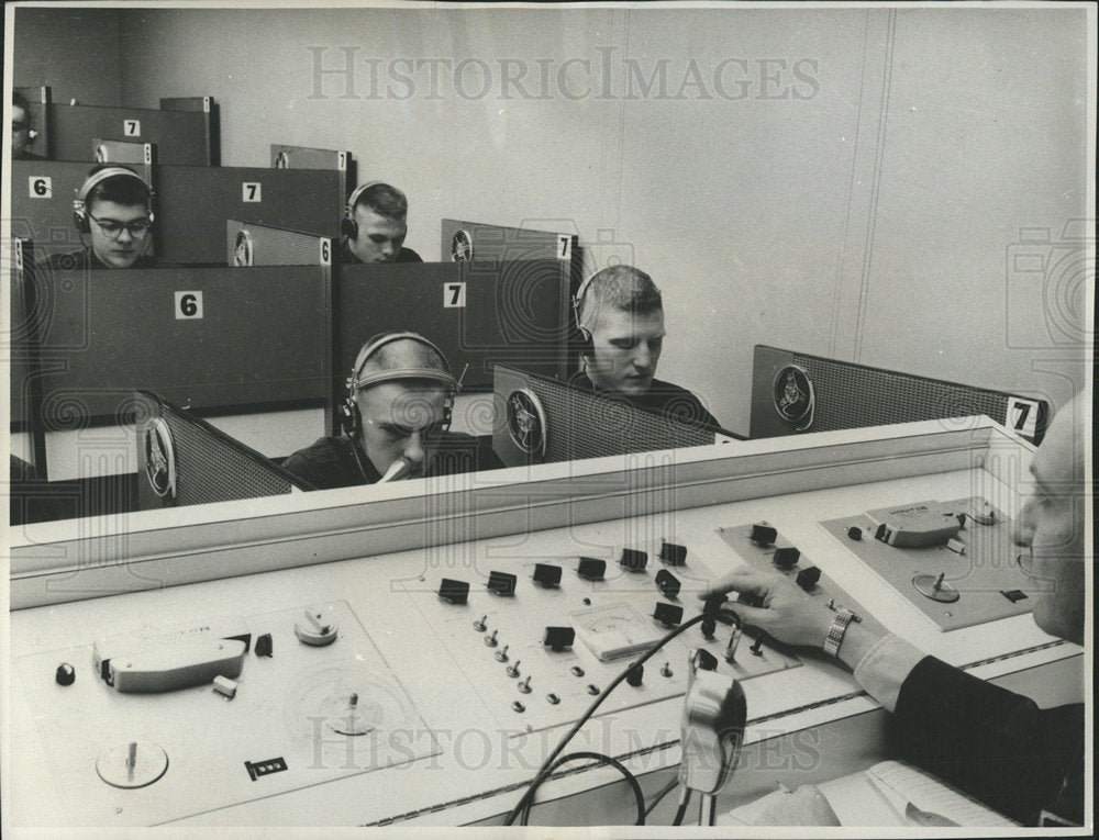1963 Press Photo US Military Academy language class NY - Historic Images