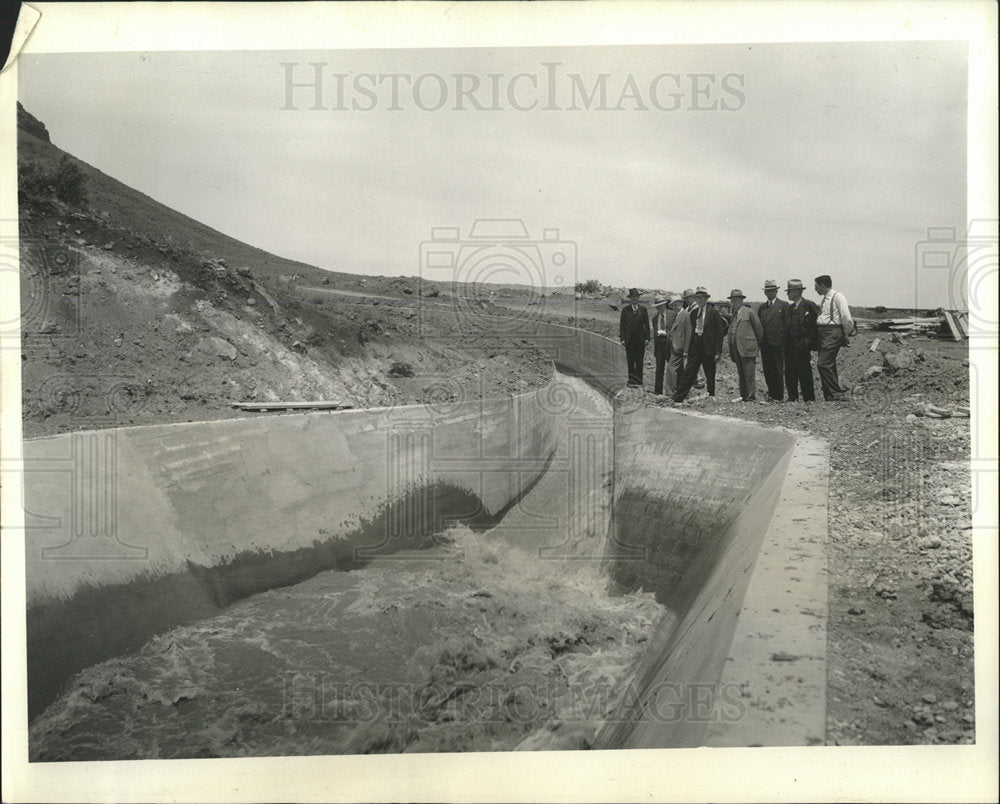 1937 Press Photo Aron Lee Ralston America Mountain  - Historic Images