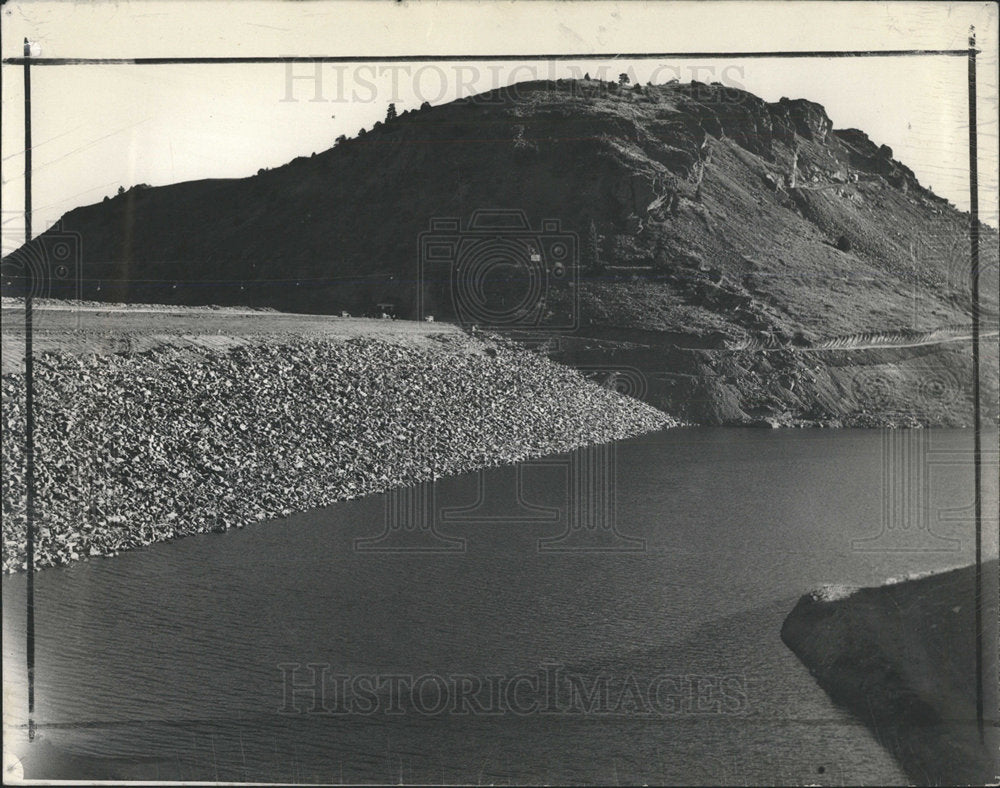 1937 Press Photo South East Ralsten Dam Border General - Historic Images