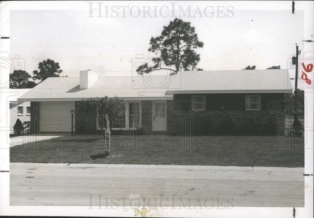 1962 Press Photo Largo William Lawton Model House Group - Historic Images