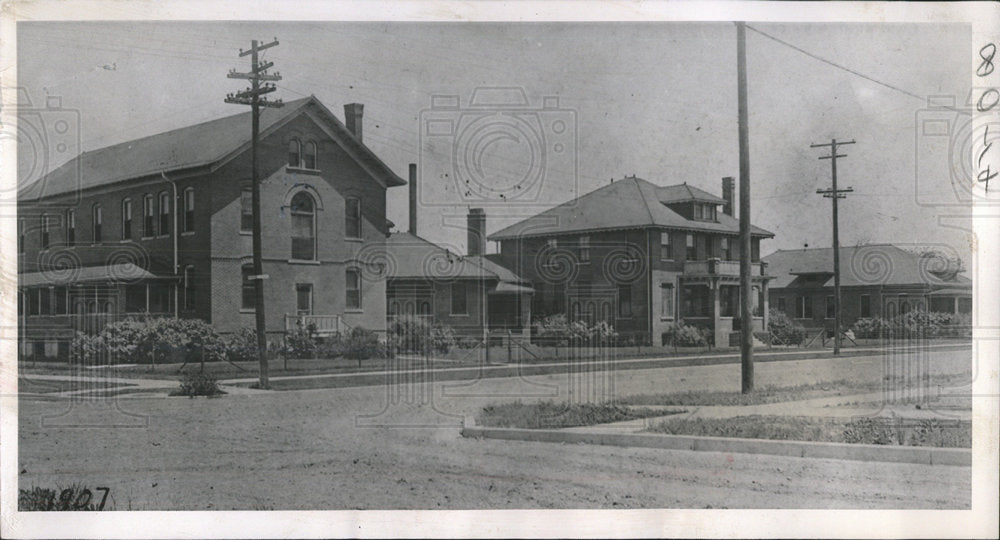 1963 Press Photo Old Steele Hospital - Historic Images