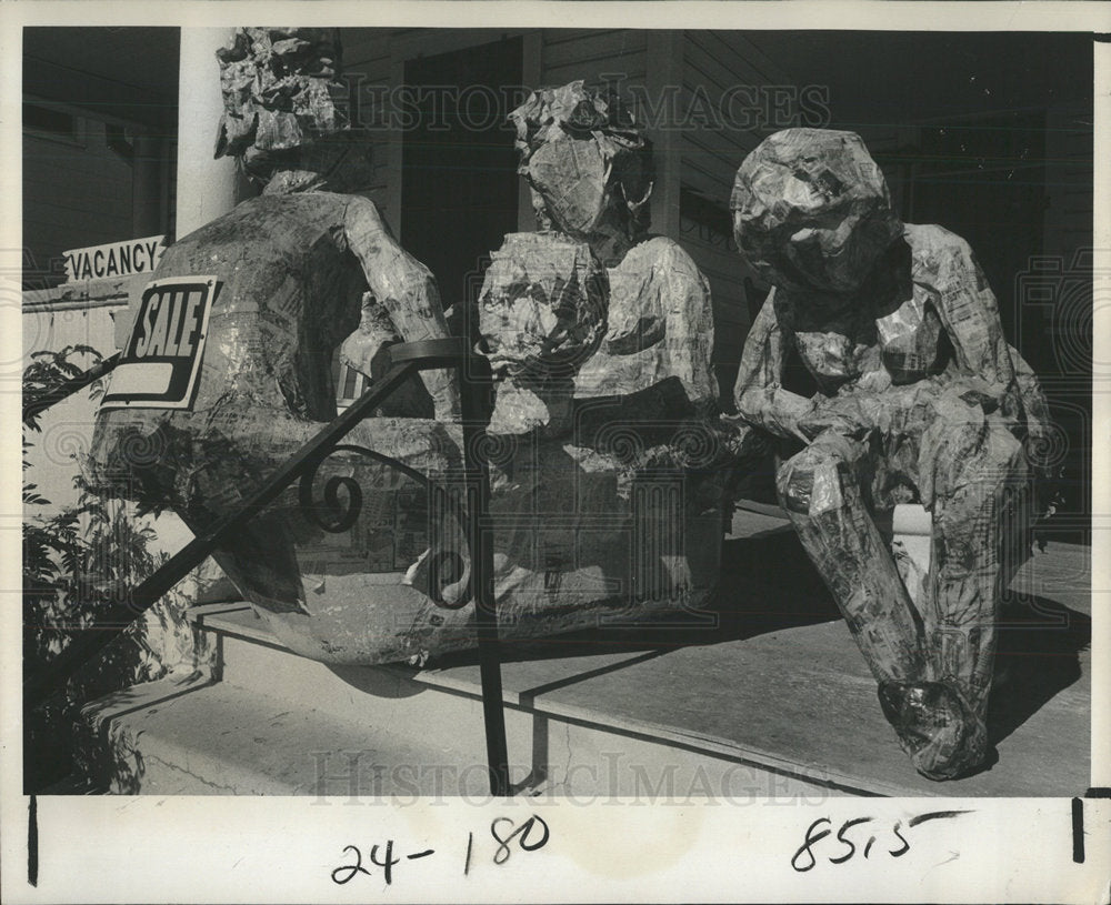 1978 Press Photo Papier-Machine - Historic Images