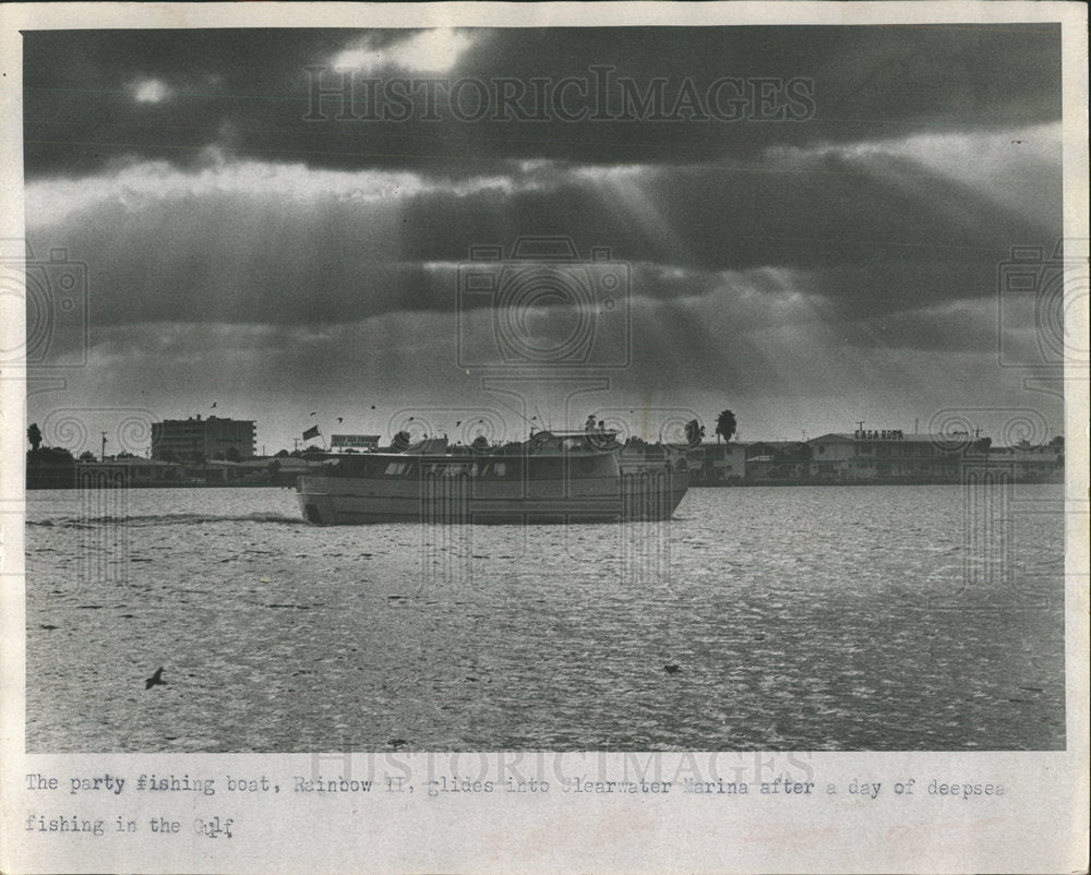 1972 Press Photo Rainbow II Fishing Boat  - Historic Images