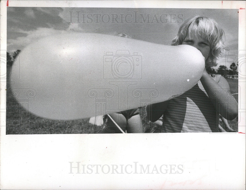 1970 Press Photo Fossil Park Youth Center Florida - Historic Images