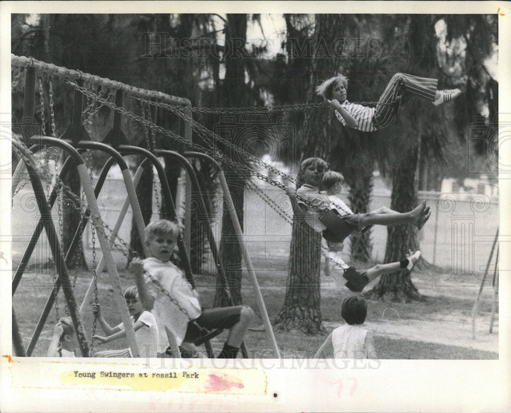 1971 Press Photo Fossil Park Recreation Center - Historic Images
