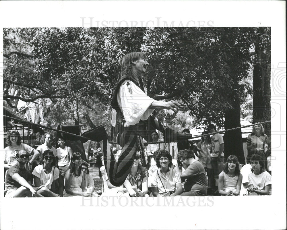 1988 Press Photo Bay Area Renaissance Festival Largo - Historic Images