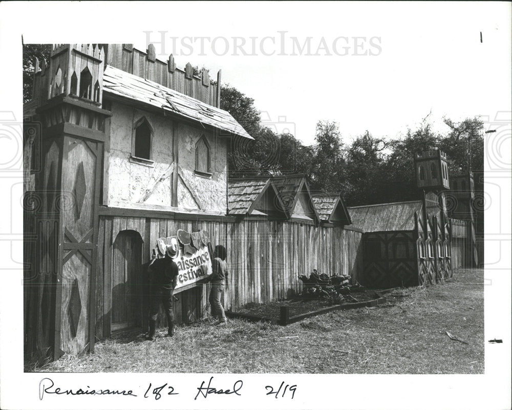 1987 Press Photo Renaissance Fair - Historic Images