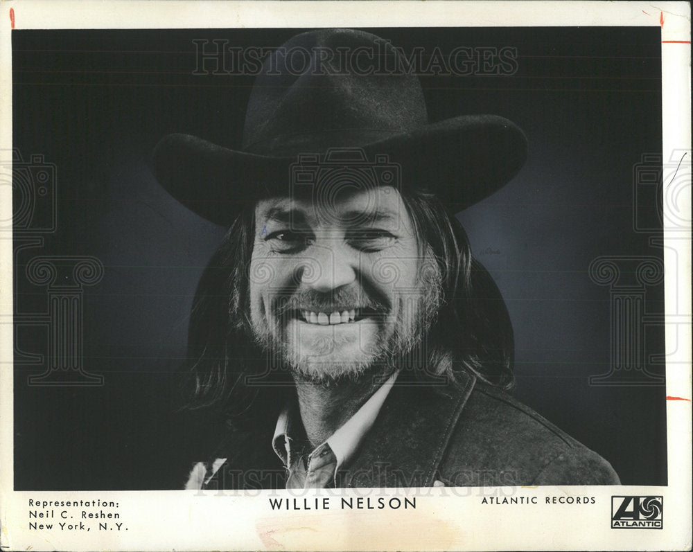 1974 Press Photo Willie Nelson forerunners country ware - Historic Images