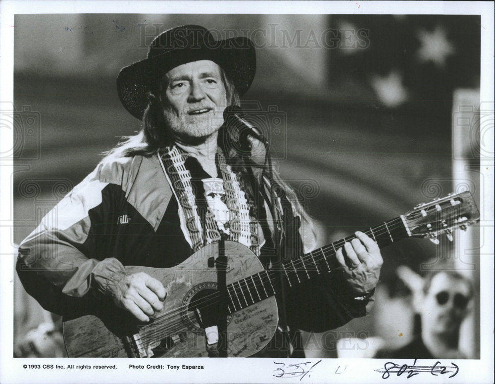 1997 Press Photo Willie Nelson Singer Songwriter Actor - Historic Images