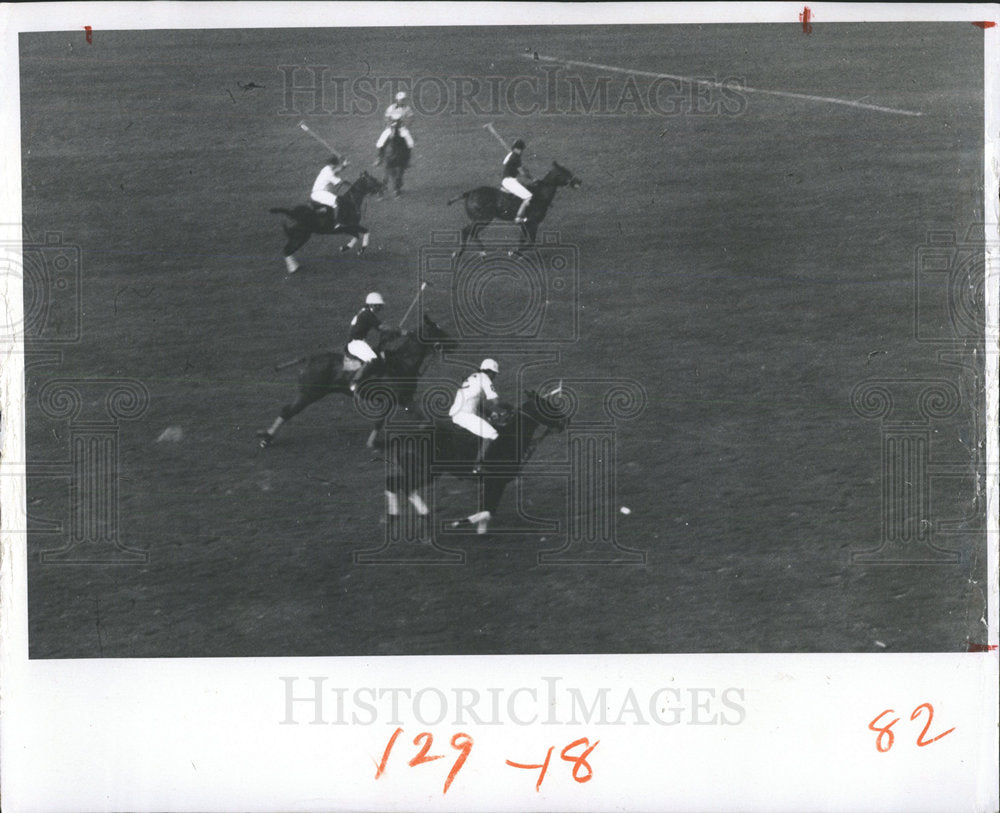 1982 Press Photo Polo Matches Were Held in Palm Beach - Historic Images