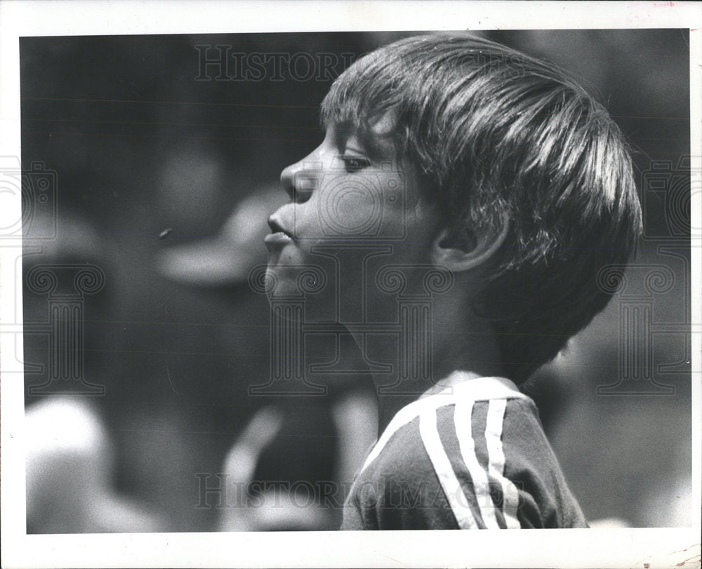 1982 Press Photo The Great Watermelon Riot Carl Sankel - Historic Images