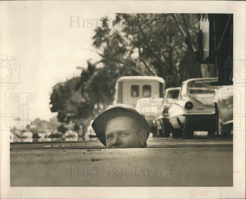 1965 Press Photo John Robinson Florida Power Corp - Historic Images