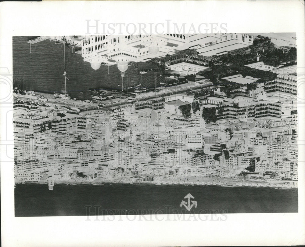1956 Press Photo Little Damage Showed of Port Said - Historic Images