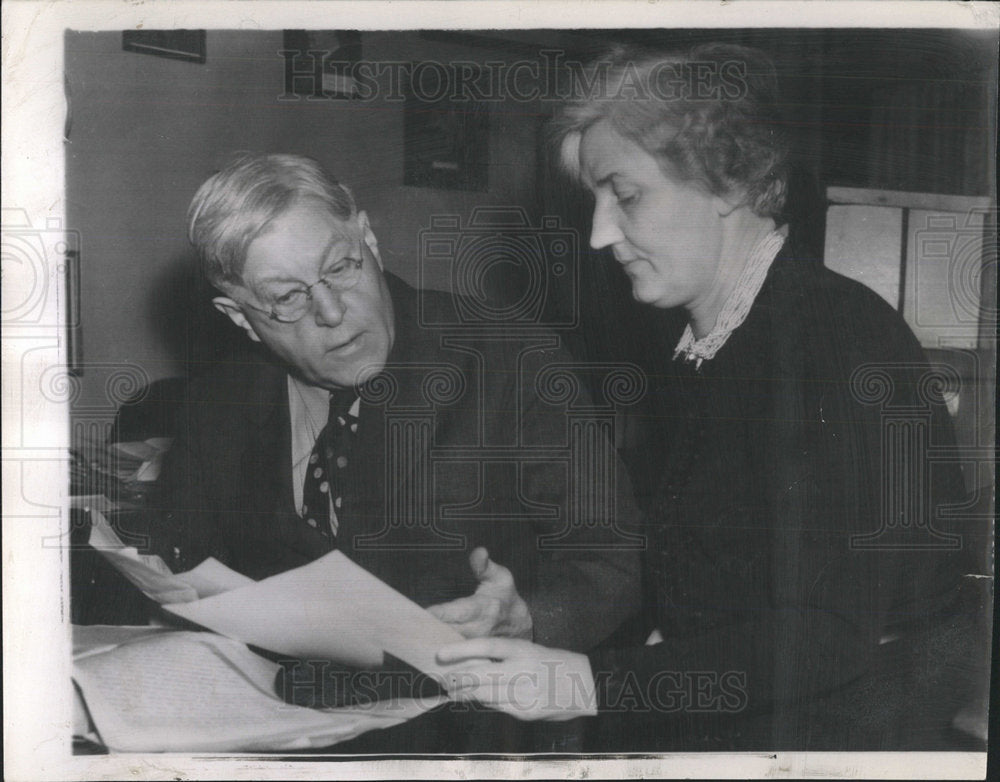 1939 Press Photo Herbert S. Bigelow US Representative - Historic Images