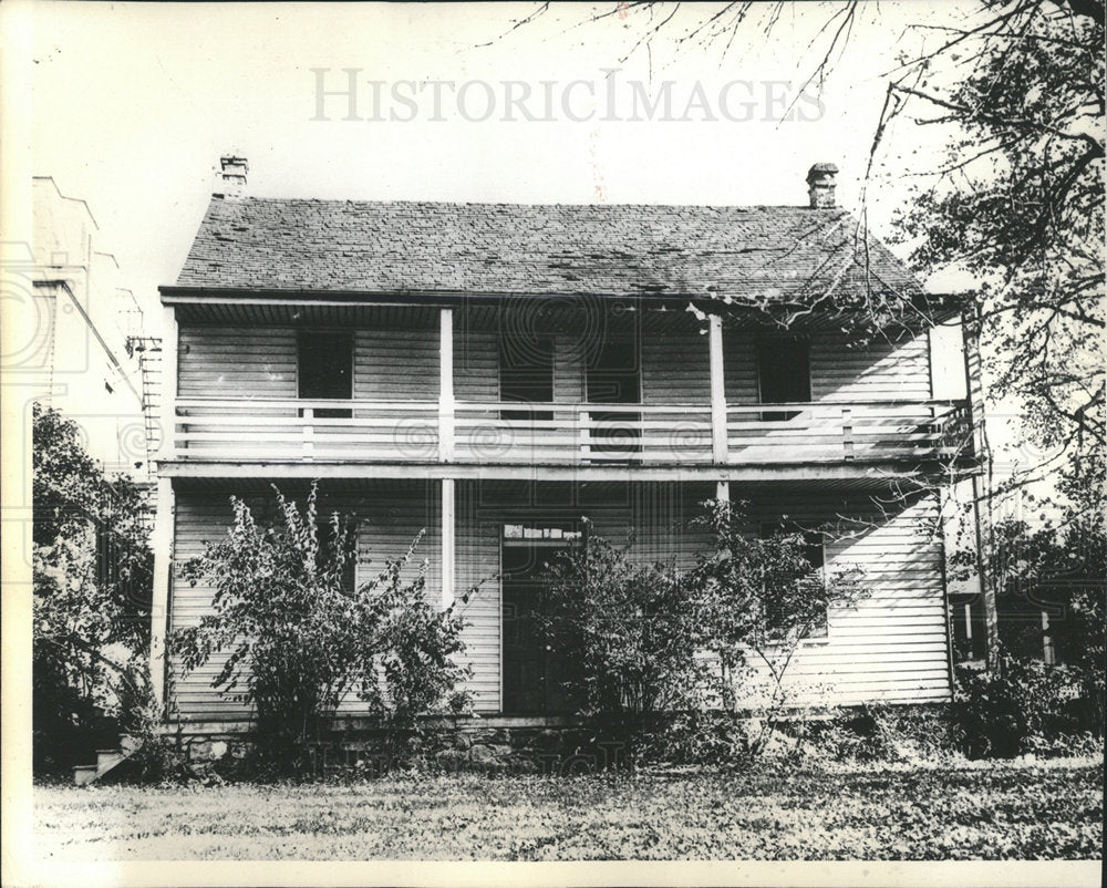 1936 Press Photo Mrs.Wallis Warfield Simpson Birthplace - Historic Images