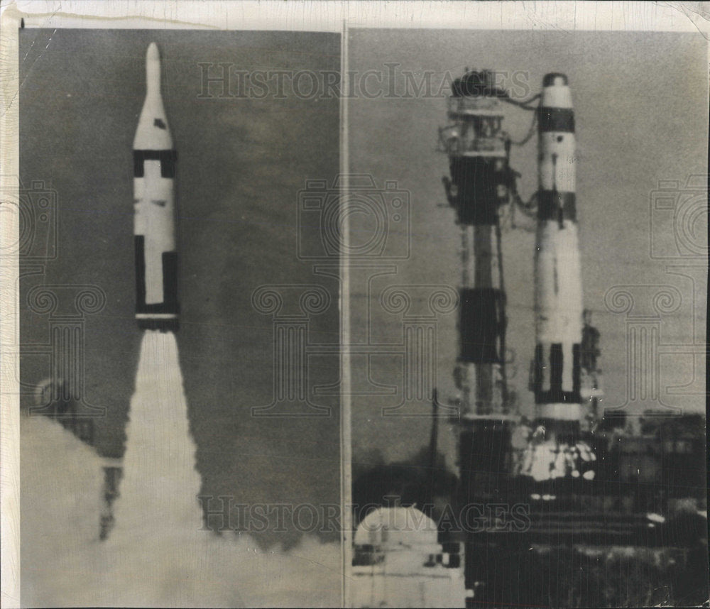 1960 Press Photo US Polaris Missile - Historic Images
