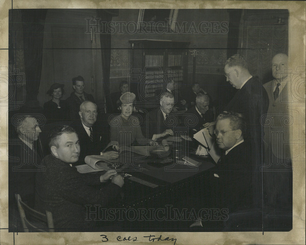 1940 Press Photo Colorado Electoral Voting - Historic Images