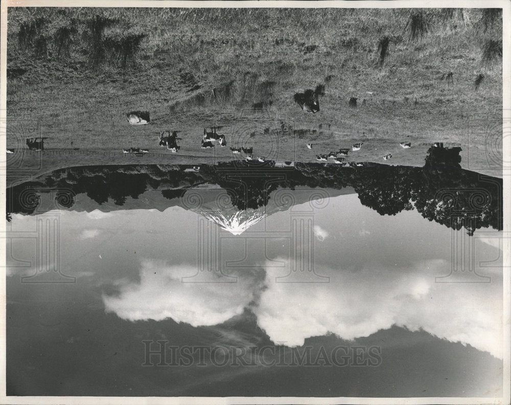 1960 Press Photo Mount Taranaki Mt Egmont New Zealand - Historic Images
