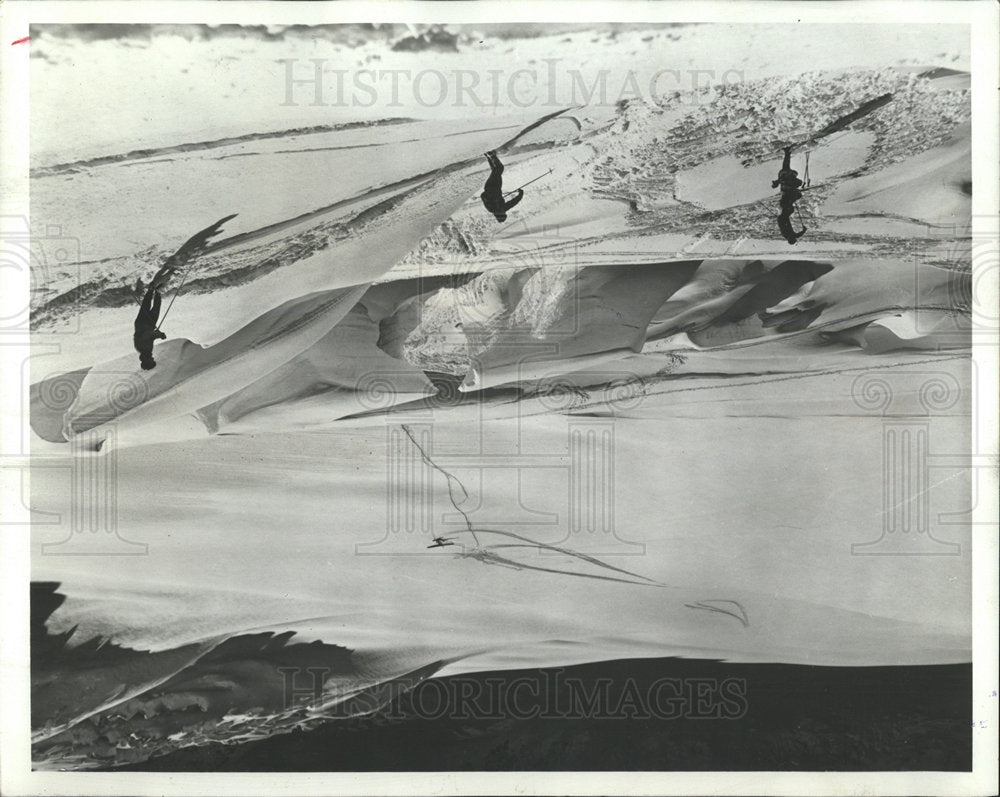 1972 Summer Scene in New Zealand Alphs - Historic Images