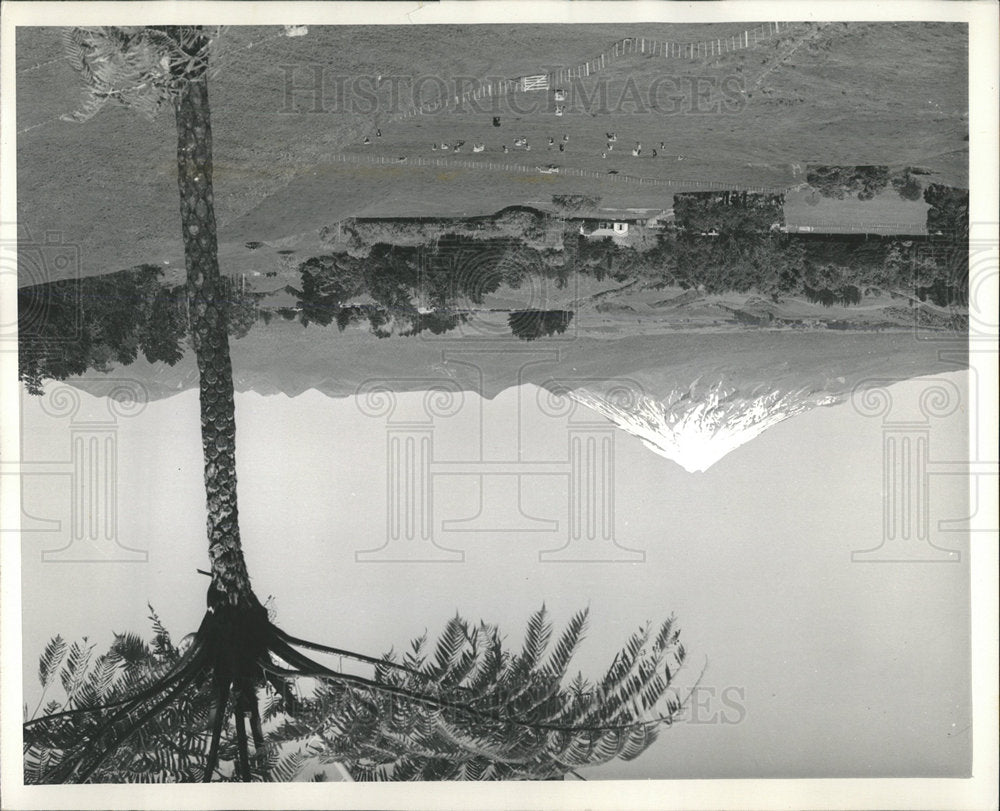 1972 Press Photo Mount Taranaki Mt Egmont New Zealand - Historic Images