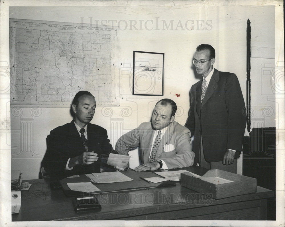 1949 American Legion Officers Meeting-Historic Images