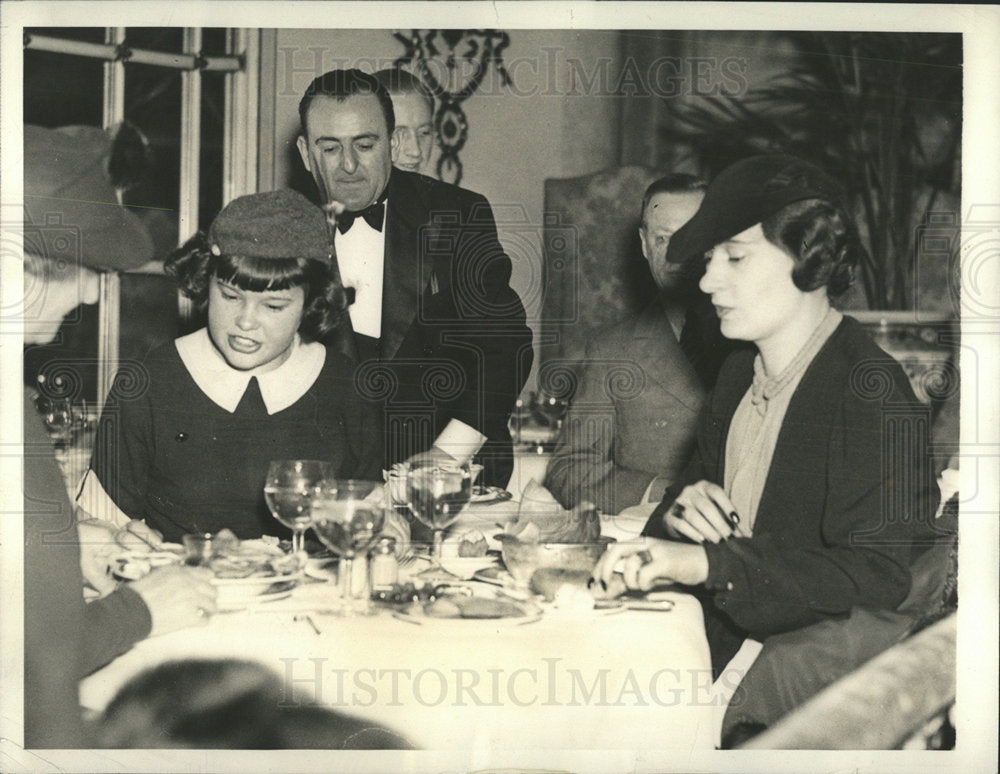 1936 Press Photo Gloria Morgan Vanderbilt Socialite - Historic Images
