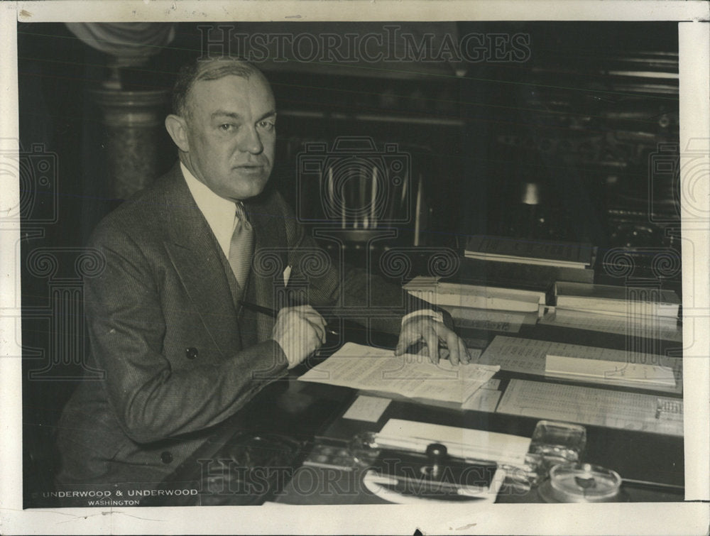 1934 Press Photo President Roosevelt Educators Fire Man - Historic Images