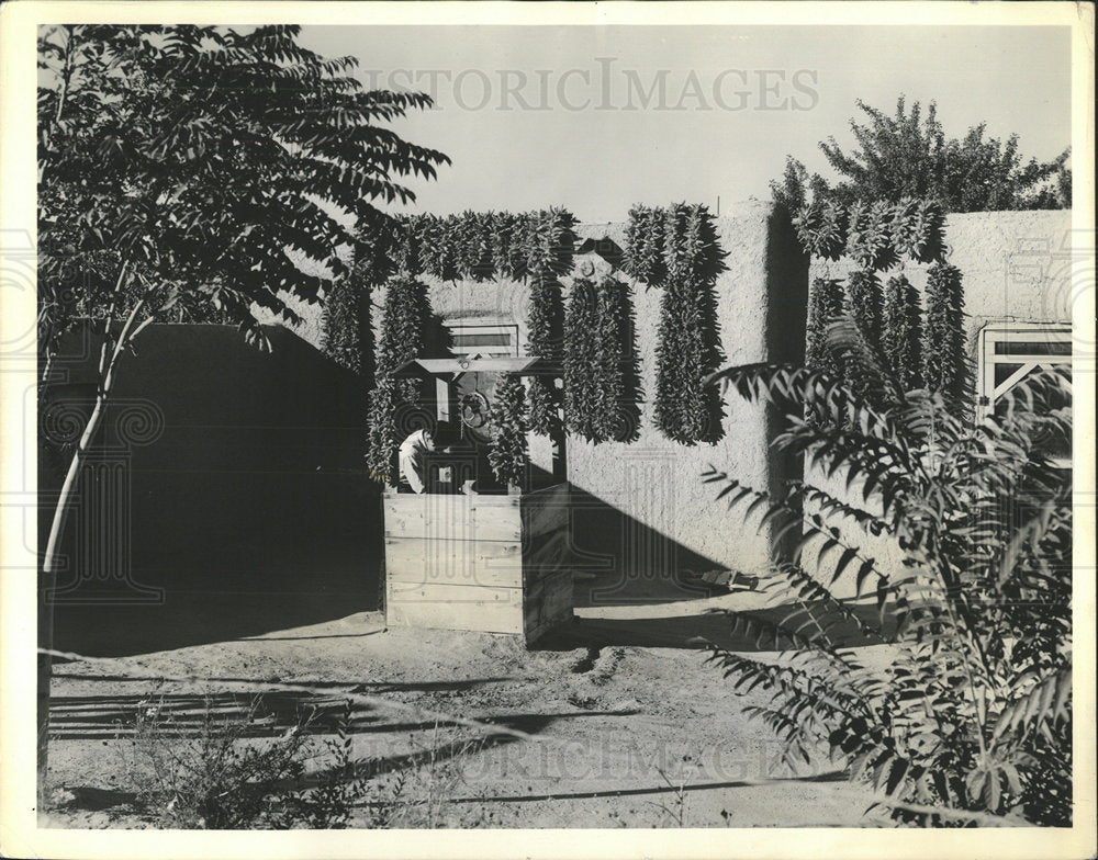Press Photo New Mexico's Spanish American Villages - Historic Images