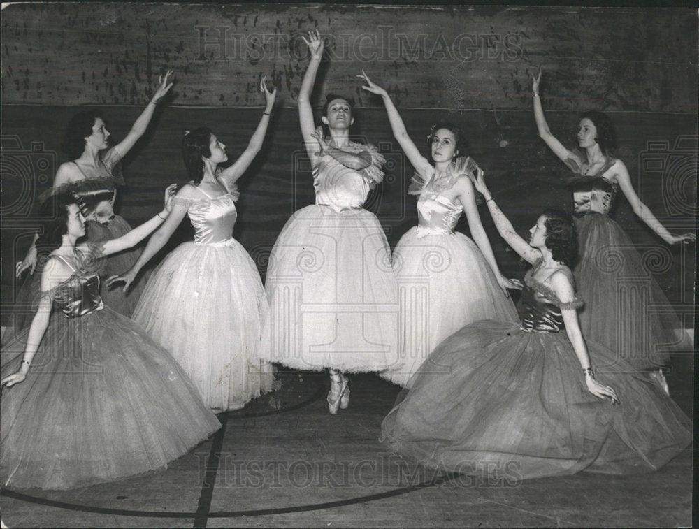 1938 Press Photo Denver Guard Opera Company La Candor  - Historic Images