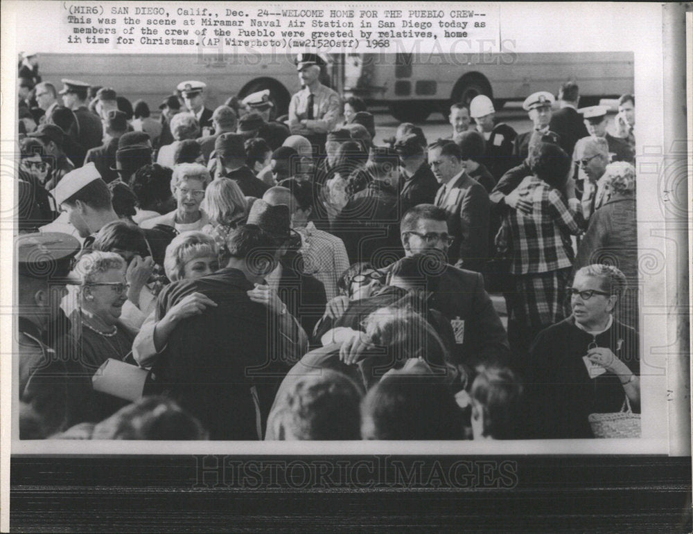 1968 Press Photo Miriam Naval Air Station San Diagnose - Historic Images