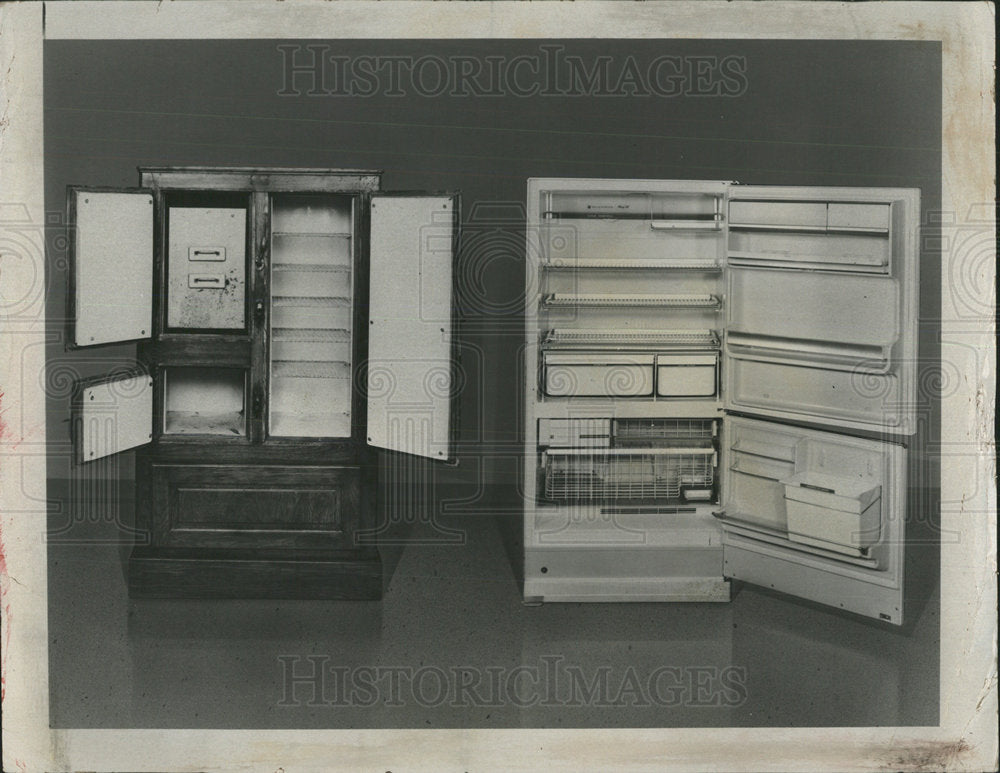 1973 Press Photo Early Guardian Refrigerators - Historic Images