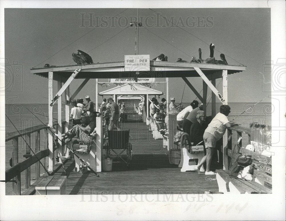1980 Press Photo Redington Long Pier - Historic Images