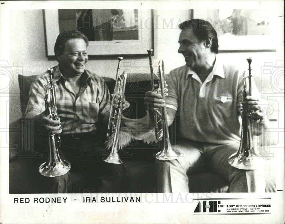 1992 Press Photo Red Rodney Ira Sullivan Musical Skills - Historic Images