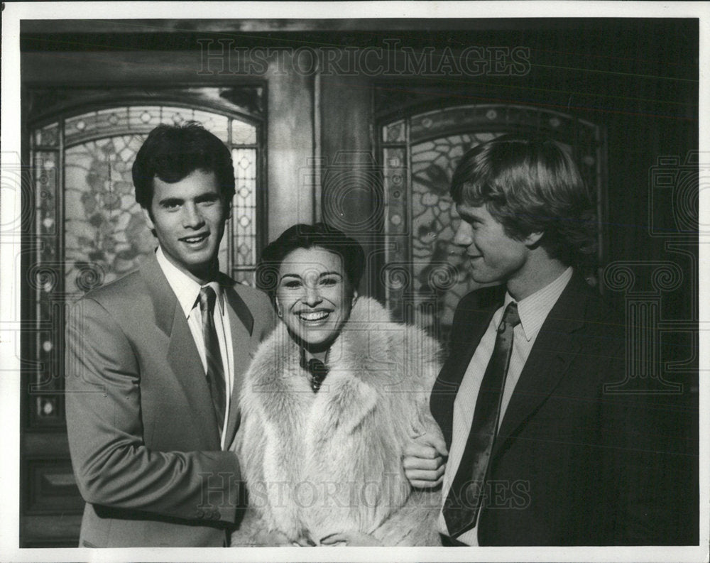 1982 Press Photo Lamas, Cantu and Moses Co-Star - Historic Images